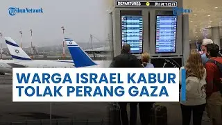 Memilih Kabur di Tengah Agresi Militer di Jalur Gaza, Ribuan Warga Israel Cari Cara untuk Migrasi