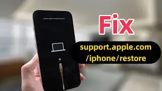 Fix iPhone Stuck on support.apple.com/iphone/restore Screen 2024 | 3 Quick Ways