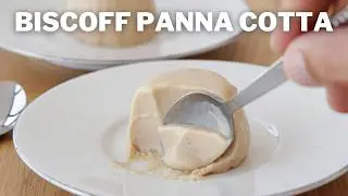 Lotus Biscoff Panna Cotta Recipe