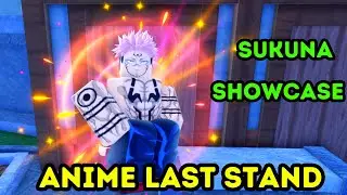 SUKUNA Showcase Roblox Anime Last Stand!