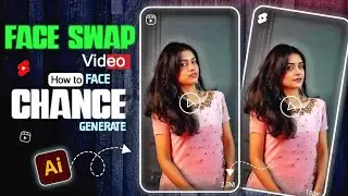 How to Change Face in Video Though Ai | Trending Face Change Ai Video Editing 🔥