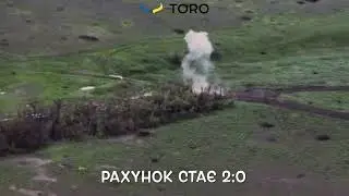 Уничтожение российской техники FPV дронами.