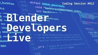 Blender Developers Live: Cycles-X - multi-device rendering