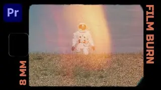 Old Film Burn Effect (8MM) | Tutorial Premiere Pro | 100 Seconds