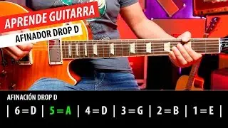 Afinador Drop D | Guitarraviva