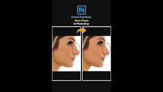 Create Transform  Nose Shape In Phatoshop 