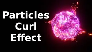 Curl Effect with Particles in Blender - Tutorial