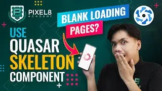 YOUR Apps NEED This | How to use Quasar Skeleton Component | Vuejs Quasar Framework Skeleton Screens