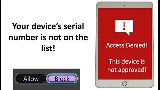 Block access using hardware serial numbers (AAD+Intune)