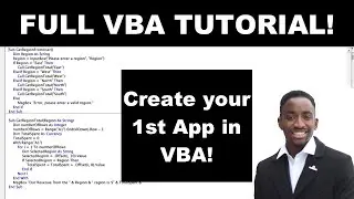 Complete VBA Tutorial: Create your 1st VBA Application