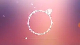 How to add (time/loading)bar in avee music player Visualizer/template