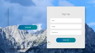 Animated Login and SignUp Form using HTML and CSS | HTMl CSS JAVASCRIPT Tutorial