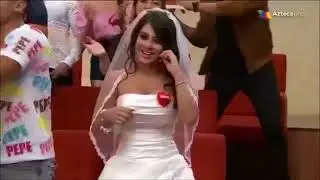 Michelle se vuelve loca y va vestida de NOVIA!