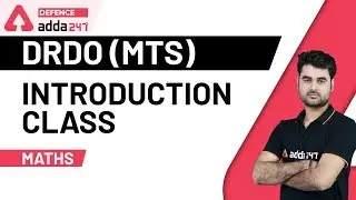 DRDO MTS 2020 | Maths Class | Introduction