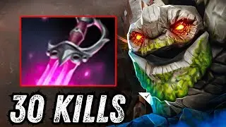 Tiny Khanda Build Insane Damage One Shot 30Kills Dota 2