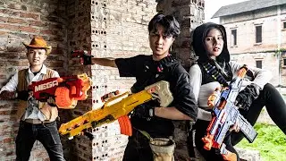 LTT Nerf War : SEAL X Nerf Guns Use Best Weapon Fight Crime Dr Lee Survive To The Last