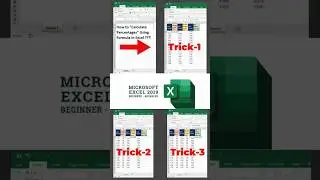 Excel Tutoring | Excel Shortcut | Excel Tricks and Tips