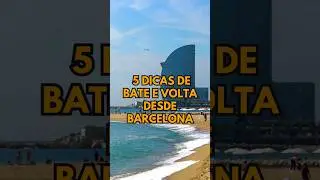 Bate e volta pra fazer desde Barcelona em 1 dia. #eurotrip #barcelona #dicasdeviagem