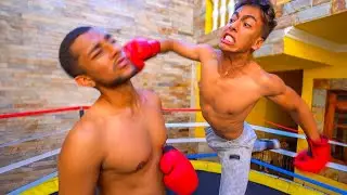 LUTANDO NO RINGUE NA CAMA ELÁSTICA - 1 HORA | Painzeiro