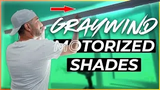 Smart Blinds will change your life! - Graywind Motorized Shades Setup & Review!