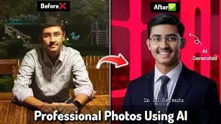 How To Create Professional LinkedIn Profile Picture Using AI For *FREE* [Part-5]