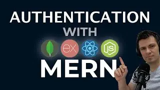 Authentication with mern (mongodb, express.js, react and node.js)