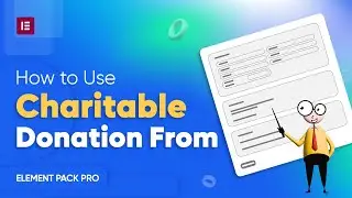 How to Use Charitable Donation Form in Elementor by Element Pack | BdThemes Tutorial