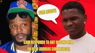 CAMRON RESPONDS TO ANTHONY EDWARDS DISSING HIM IN NEW ADDIDAS COMMERCIAL