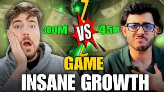 @CarryMinati hue itne popular kiya@MrBeastke sath Collab | secret behind carryminati insane growth