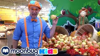 Блиппи на яблочной фабрике | Moonbug Kids на Русском | Мультики на Русском