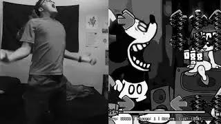 Friday Night Funkin' VS Mickey Mouse (FNF in Real Life )