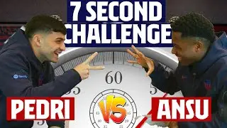 ⏱️ 7 SECOND CHALLENGE (MADRID - BARÇA) | PEDRI vs ANSU FATI | EL CLÁSICO EDITION