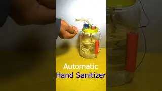 Automatic Hand Sanitizer Dispenser Using Arduino and IR Sensor | Inspire Award Project