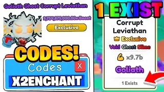 9.7 BILLION LEVIATHAN!? DOUBLE ENCHANT Update Codes in Arm Wrestle Simulator