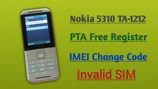 nokia 5310 ta 1212 imei change code