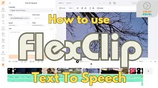 How to Use FlexClip Text To Speech (For Effortless Voiceovers)