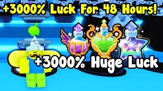 Opening New Egg With 3000% Luck For 48 Hours To Get These In Pet Simulator 99!
