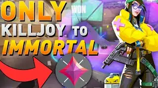 VALORANT - How I Hit IMMORTAL Playing KILLJOY ONLY - Killjoy Tips & Tricks