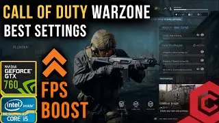 Call Of Duty Warzone | Best Settings | FPS BOOST | 30$ GPU | Budget PC