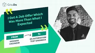 “It was more than what I expected!” - Vikash Kumar | Civil Engineer turned SDET