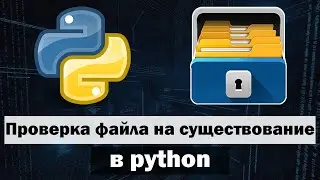 Проверка файла на существование в python