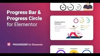 Progresser – Progress Bar and Progress Circle for Elementor By merkulove