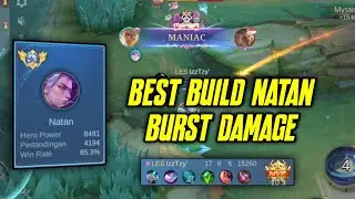 BEST BUILD NATAN TOP GLOBAL - BEST BUILD NATAN 2024 - BEST BUILD NATAN AUTO MANIAC - MLBB