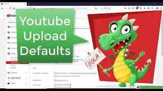 How to Set Default Youtube Video Descriptions Details For New Uploads