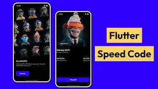 NFT Marketplace UI - Flutter Speed code