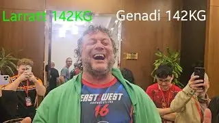 Devon Larratt 142 kg vs Genadi Kvikvinia 142 kg
