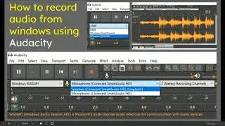 How to Record Audio from Video Meetings using Audacity