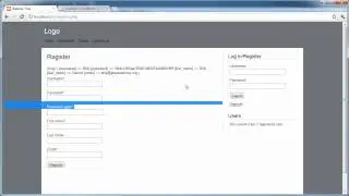 PHP Tutorials: Register & Login (Part 11): Register Users (Part 1)