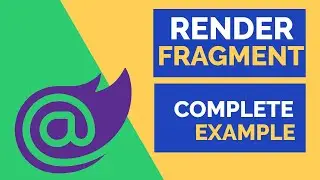 Render Fragment Basic Example in Blazor || BCL