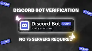 Verify Your Discord Bot Even with 0 Servers